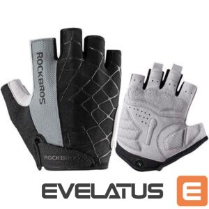 Bicycle accessory Rockbros  Rockbros S109GR cycling gloves, size M - gray 