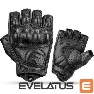 Bicycle accessory Rockbros  Rockbros 16220006004 XL leather motorcycle gloves - black 