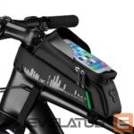 Аксессуар для велосипеда Rockbros  Rockbros 029-1BK bicycle bag for frame with phone cover - black 