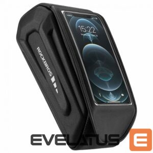 Bicycle accessory Rockbros  Rockbros 30120064001 waterproof frame bicycle bag with phone cover - black 
