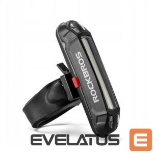 Bicycle accessory Rockbros  Rockbros A54BK Rear Bike Light + Micro USB - USB-A Cable - Black 