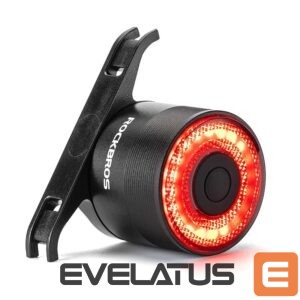 Bicycle accessory Rockbros  Rockbros Q3 Rear Bike Light with Smart Stop System - Black 