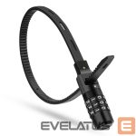 Jalgratta tarvik Rockbros  Rockbros 3240001001 bicycle lock for 0.5 m combination - black 