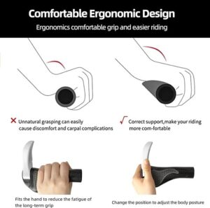 Bicycle accessory Rockbros  Rockbros BT1007W Bicycle Holder Set with Horns - White 