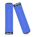 Dviračio priedas Rockbros  Rockbros BT1001BLBK sponge bicycle handlebar grips - blue and black 
