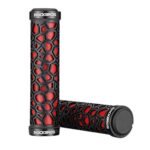 Bicycle accessory Rockbros  Rockbros 2017-14ARD bicycle grips - black and red 