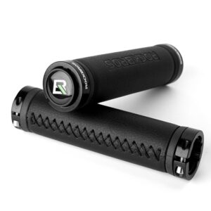 Bicycle accessory Rockbros  Rockbros 40210003001 microfiber bicycle handlebar grips - black 
