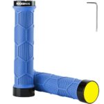 Bicycle accessory Rockbros  Rockbros 40720007003 bicycle grips with reflector - blue 
