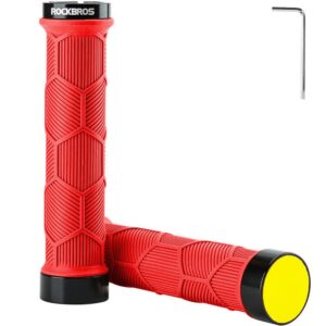 Bicycle accessory Rockbros  Rockbros 40720007002 bicycle grips with reflector - red 