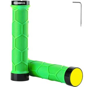 Bicycle accessory Rockbros  Rockbros 40720007005 bicycle grips with reflector - green 