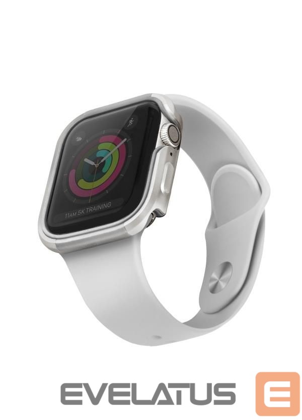 Strap UNIQ Uniq Valencia case for Apple Watch 4 / 5 / 6 / SE 40mm - silver