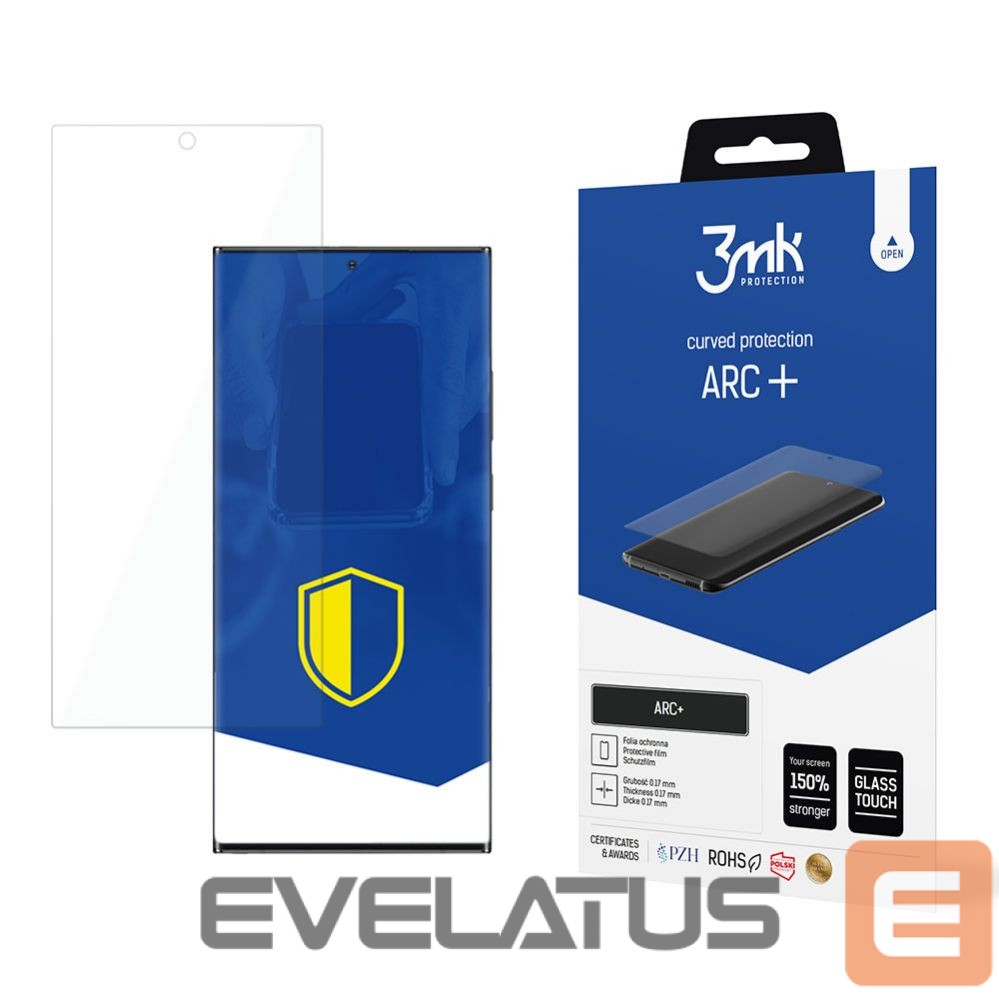 Protective glass 3MK Samsung Galaxy S22 Ultra 5G - 3mk ARC+
