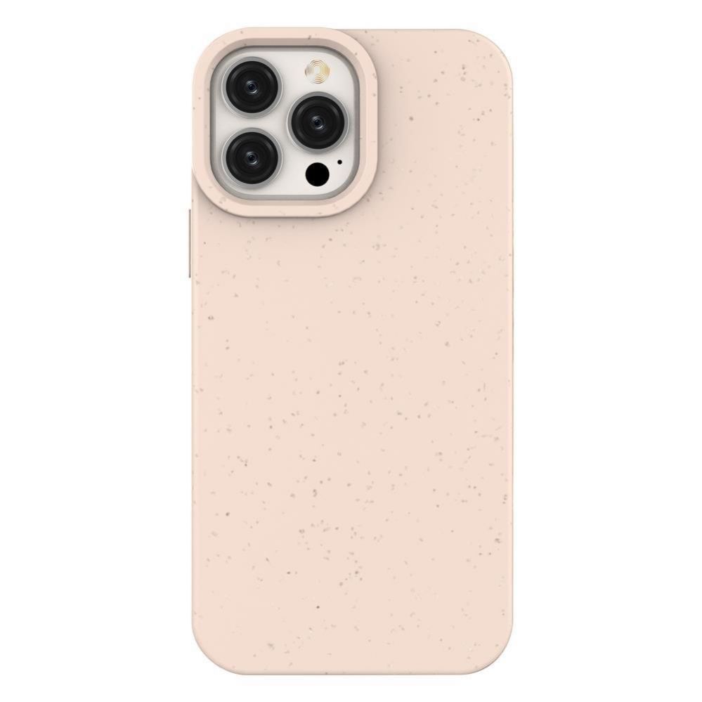 Aizmugurējais vāciņš Hurtel Eco Case case for iPhone 14 Pro silicone degradable cover pink