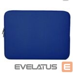 Maciņš grāmata Hurtel  Universal 14" laptop cover - navy blue 