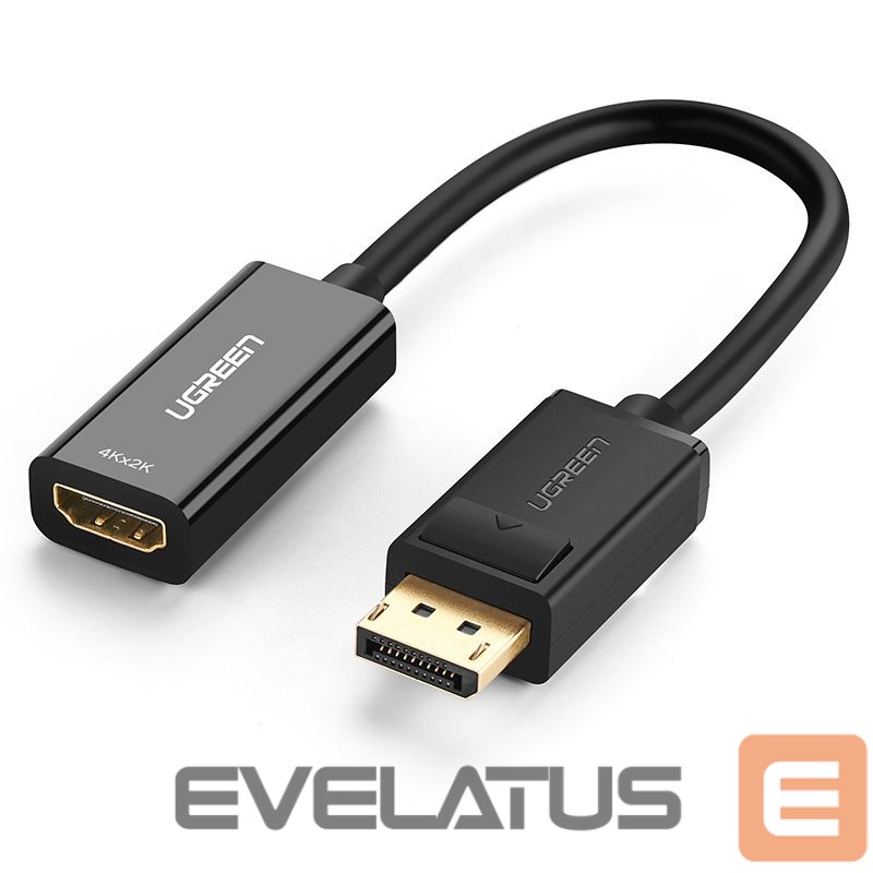 Cable Ugreen MM137 40363 DisplayPort (Male) to HDMI (Female) 4K/1080p Adapter - Black Black