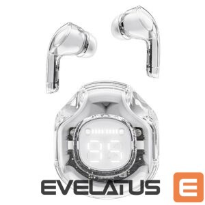 Wired headphones Acefast  Acefast T8 TWS Bluetooth Wireless Headphones - White 