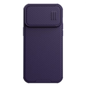 Nugarėlės dėklai Nillkin  Nillkin CamShield S Case iPhone 14 Pro Max Armored Cover Camera Protector Purple 