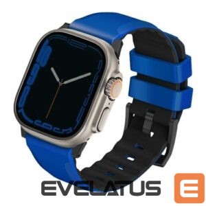 Viedpulksteni UNIQ  Uniq Linus Airosoft Silicone Strap for Apple Watch 1/2/3/4/5/6/7/8/SE/SE2/Ultra 42/44/45/49mm - Blue 