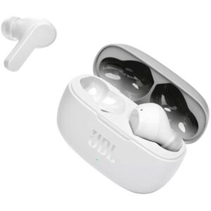 Vadu austiņas JBL  JBL Wave 200 wireless TWS headphones - white 