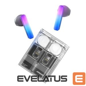 Vadu austiņas Joyroom  TWS Joyroom JR-TC1 IceLens Series wireless headphones with LED lights - black 