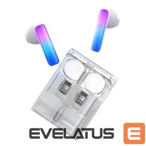 Vadu austiņas Joyroom  TWS Joyroom JR-TC1 IceLens Series wireless headphones with LED lights - white 