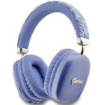 Tagakaaned Guess  Guess GCube Metallic Script Logo Bluetooth on-ear headphones - purple 