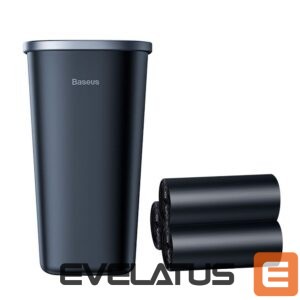 Car accessories Baseus  Baseus CRLJT-A01 waste bin for a car mounted in a cup holder - black 