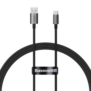 Kabelis Baseus  Baseus Superior Series USB-A / USB-C cable 100W 1m - black