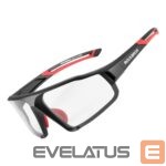 Piederums velosipēdiem Rockbros  Rockbros SP216BK photochromic UV400 cycling glasses - black and red 