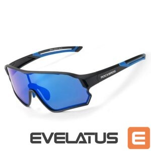 Bicycle accessory Rockbros  Rockbros 14110009001 polarized cycling glasses for children 8-14 years old - black and blue 