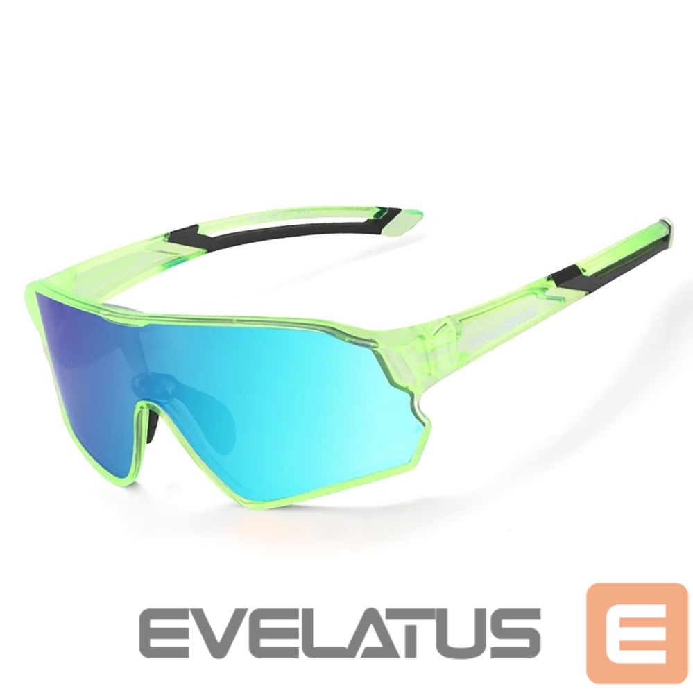 Jalgratta tarvik Rockbros Rockbros 14110009006 polarized cycling glasses for children 8-14 years old - light green