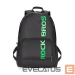Piederums velosipēdiem Rockbros  Rockbros H10-BK sports foldable backpack 18 l - black 