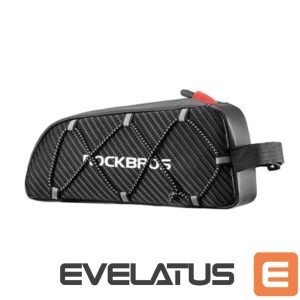 Dviračio priedas Rockbros  Rockbros 039BK bicycle frame bag 1 l with braid - black 