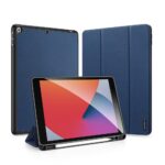 Aizmugurējais vāciņš Dux Ducis  Dux Ducis Domo case with flap and smart sleep for iPad 7 / 8 / 9 10.2'' - blue 