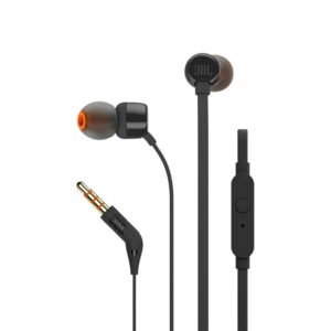 Vadu austiņas JBL  JBL Tune 110 in-ear headphones with 3.5mm mini jack and remote control - black 