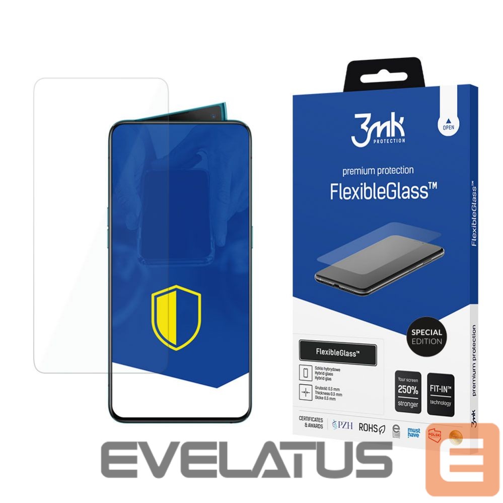 Cits mobilo telefonu aksesuārs 3MK Hybrid glass 3mk FlexibleGlass Special Edition on Oppo Reno 2