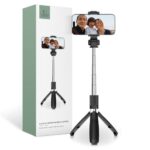 Foto un video aksesuārs Tech-Protect  Tech-Protect L01S Bluetooth Selfie Stick with Tripod up to 70cm - Black 