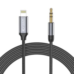 Cable Tech-Protect  Tech-Protect UltraBoost audio Lightning / mini jack 3.5mm cable 1m - black 