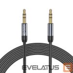 Kabelis Tech-Protect  Tech-Protect UltraBoost cable 3.5mm mini jack / 3.5mm mini jack 1.5m - black 