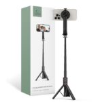 Fotoaparato priedas Tech-Protect  Tech-Protect L04S Bluetooth Selfie Stick with Tripod up to 95cm and 360 Head - Black 