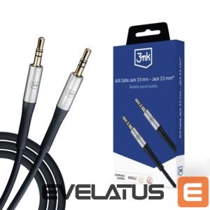 Cable 3MK  Accessories - 3mk AUX Cable Jack 3.5 mm - Jack 3.5 mm 