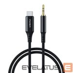 Kaabel Choetech  1 m \ mini jack 3.5 mm (male) || USB-C (męski) 