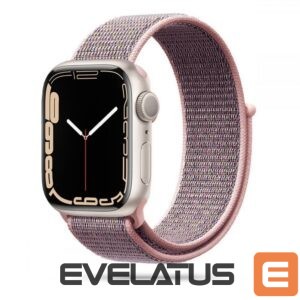 Siksniņa Tech-Protect  Tech-Protect Nylon Strap for Apple Watch 4 / 5 / 6 / 7 / 8 / 9 / SE (38/40/41 mm) - Pink 