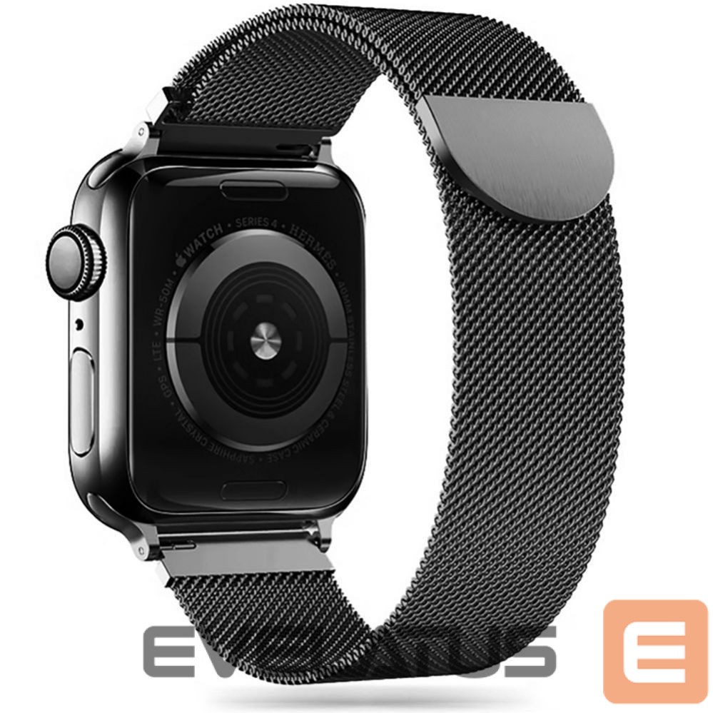 Dirželis Tech-Protect Tech-Protect MilaneseBand for Apple Watch 4 / 5 / 6 / 7 / 8 / 9 / SE / Ultra 1 / 2 (42/44/45/49 mm) - Black