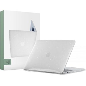 Other Computer Accessory Tech-Protect  Tech-Protect SmartShell Case for MacBook Air 13" M2 / M3 / 2022-2024 - Clear-Glitter 