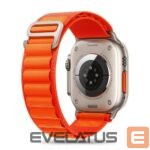 Siksniņa Tech-Protect  Tech-Protect Nylon Pro Strap for Apple Watch 4 / 5 / 6 / 7 / 8 / 9 / SE / Ultra 1 / 2 (42/44/45/49 mm) - Orange 