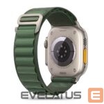 Rihm Tech-Protect  Tech-Protect Nylon Pro Strap for Apple Watch 4 / 5 / 6 / 7 / 8 / 9 / SE / Ultra 1 / 2 (42/44/45/49 mm) - Dark Green 
