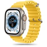 Dirželis Tech-Protect  Tech-Protect IconBand Pro Strap for Apple Watch 4 / 5 / 6 / 7 / 8 / 9 / SE / Ultra 1 / 2 (42/44/45/49 mm) - Yellow 