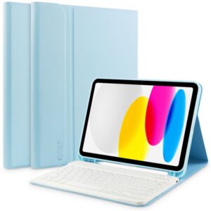 Other Computer Accessory Tech-Protect  Tech-Protect SC Pen + Keyboard Case with Keyboard for iPad 10.9" 2022 - Light Blue 