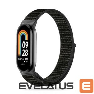 Strap Tech-Protect  Tech-Protect Nylon Strap for Xiaomi Smart Band 8 / 8 NFC - Black 